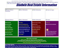 Tablet Screenshot of info.gladwinrealestateagent.com