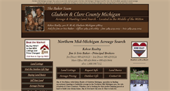 Desktop Screenshot of acreage.gladwinrealestateagent.com